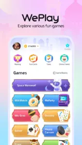 WePlay (ويبلاي) –  Game & Chat 1