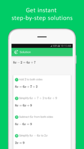 Cymath – Math Problem Solver 2