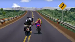 Road Rash like computer game 2