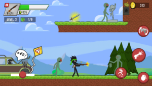 Stickman vs Zombies 1