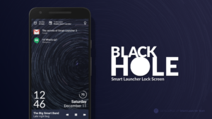 Black Hole – Lock screen 1