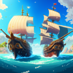 pirate raid caribbean battle